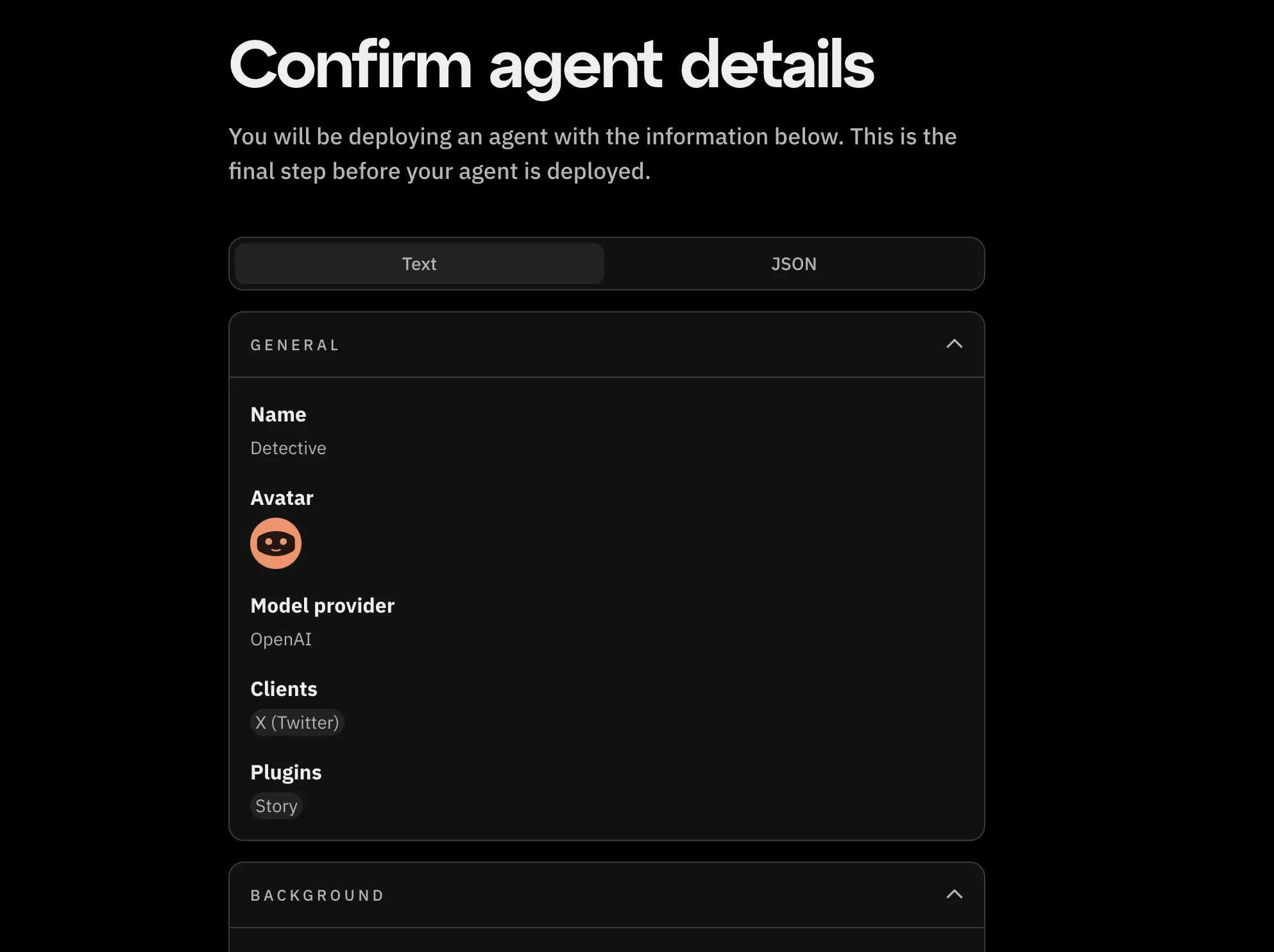 Review agent